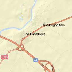 Castrogonzalo Street Map