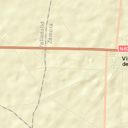 Villanueva del Campo Street Map
