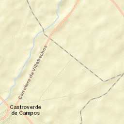 Castroverde de Campos Street Map