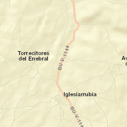 Iglesiarrubia Street Map