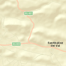 Santibáñez del Val Street Map