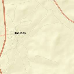 Hacinas Street Map