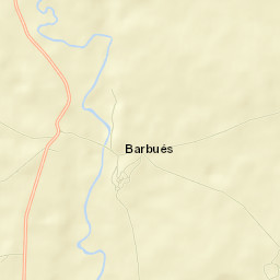 Barbués Street Map
