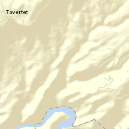 Tavertet Street Map