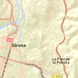 Girona Street Map