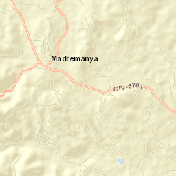 Madremanya Street Map