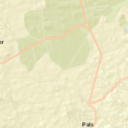 Pals Street Map
