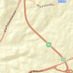 Santa Lucia Street Map