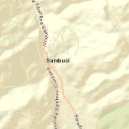 Sambuci Street Map