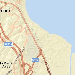 Termoli Street Map