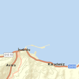 İnebolu Street Map
