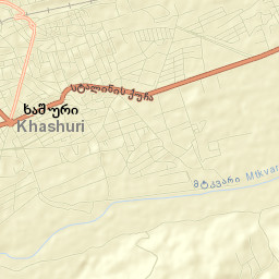 Khashuri Street Map