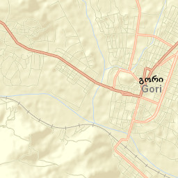 Gori Street Map