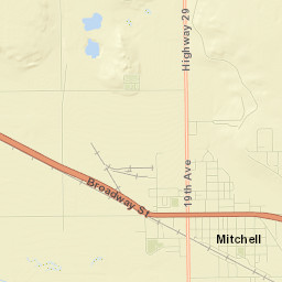 Mitchell Street Map