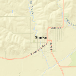 Stanton Street Map