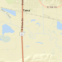 Tama Street Map