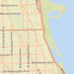 Uptown Street Map