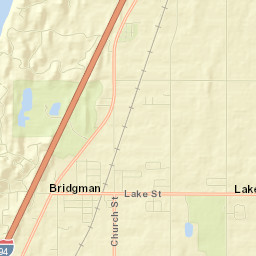 Bridgman Street Map