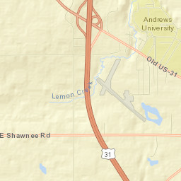 4145 East Campus Circle Drive, Andrews University, Berrien Sp Street Map