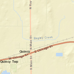 Quincy Street Map