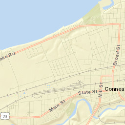 Conneaut Street Map