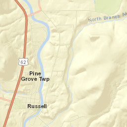 Russell Street Map