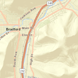 Bradford Street Map