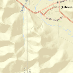 Shinglehouse Street Map
