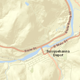 Susquehanna Street Map