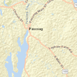 Pascoag Street Map