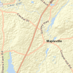 Harrisville Street Map