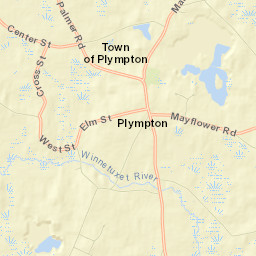 Plympton Street Map