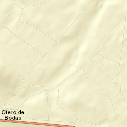Otero de Bodas Street Map