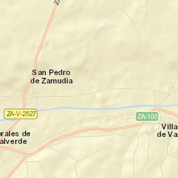 Villaveza de Valverde Street Map