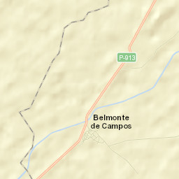 Belmonte de Campos Street Map