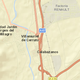 Villamuriel de Cerrato Street Map