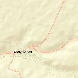 Antigüedad Street Map
