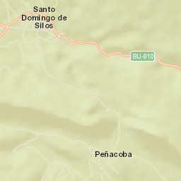 Santo Domingo de Silos Street Map