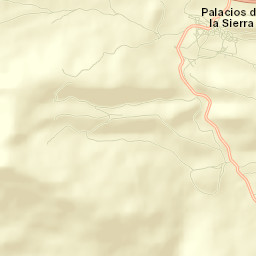 Palacios de la Sierra Street Map