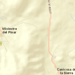 Canicosa de la Sierra Street Map