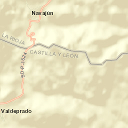 Navajún Street Map