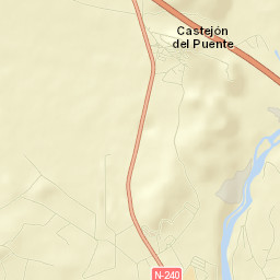 Castejón del Puente Street Map