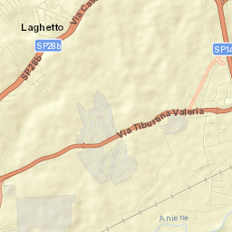 Città metropolitana di Roma Capitale Street Map