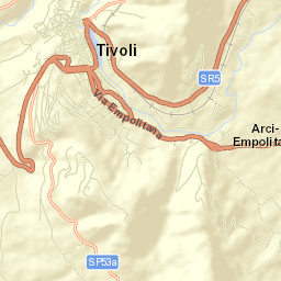 Tivoli Street Map