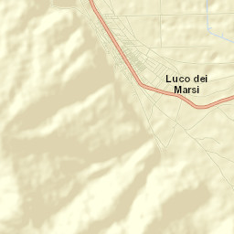 Luco dei Marsi Street Map