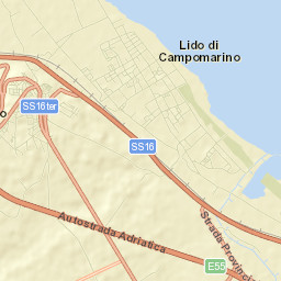 Campomarino Street Map