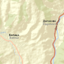 Belitsa Street Map