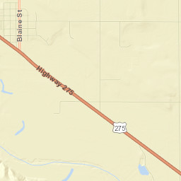 Cuming County Street Map