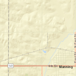 Manning Street Map
