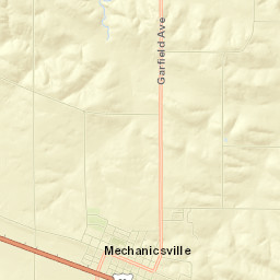 Mechanicsville Street Map